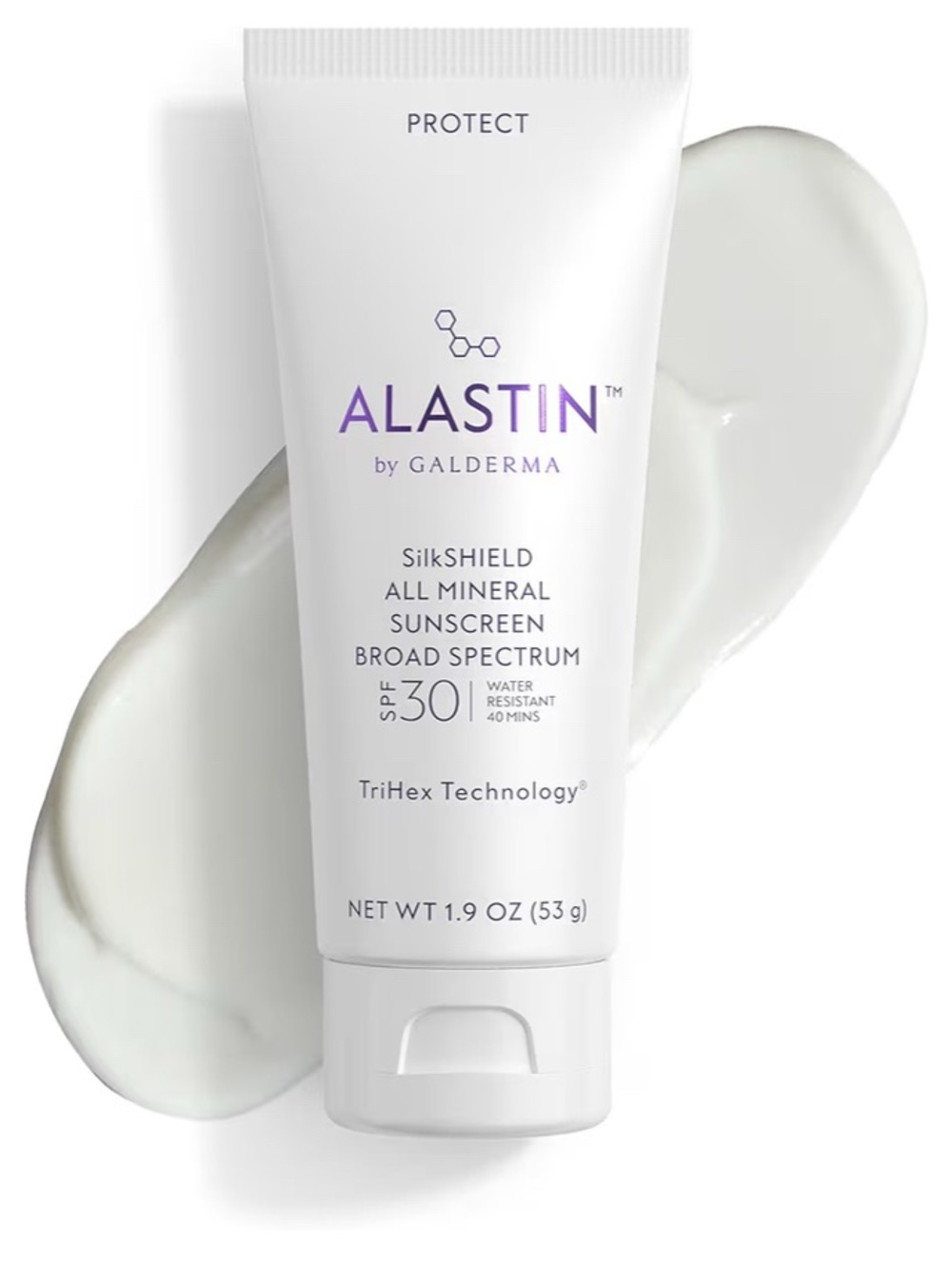 ALASTIN Skincare SilkSHIELD Mineral Sunscreen for Face SPF 30 (1.9 oz)